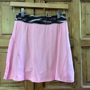 NWT Girl's Zelos Size Large (12 / 14) Pink Tennis Skort Athletic‎ Skirt Golf